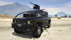 Land Rover 110 Pickup Armoured pour GTA 5