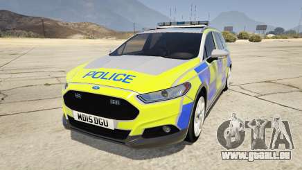 2014 Police Ford Mondeo Dog Section für GTA 5