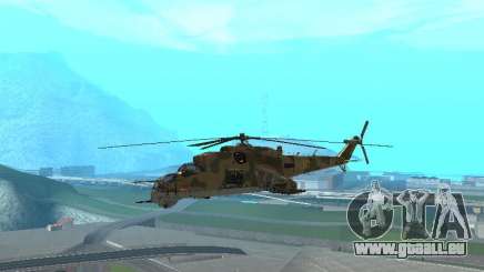 Eine Mi-24 Am Krokodil für GTA San Andreas