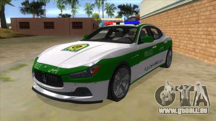 Maserati Iranian Police für GTA San Andreas