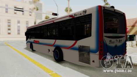 Todo Bus Pompeya II Agrale MT15 Linea 71 für GTA San Andreas