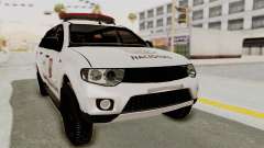 Mitsubishi Pajero Policia Nacional Paraguaya pour GTA San Andreas
