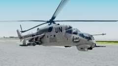Mi-24V United Nations 032 pour GTA San Andreas