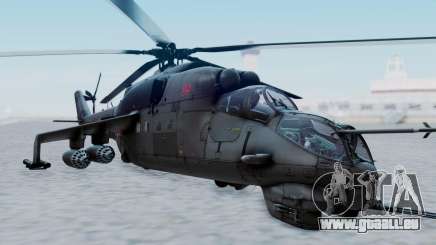 Mi-24V Russian Air Force 39 pour GTA San Andreas