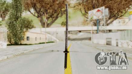 Skyrim Iron Wakizashi pour GTA San Andreas