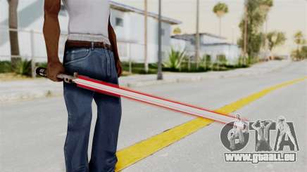 Star Wars LightSaber Red pour GTA San Andreas