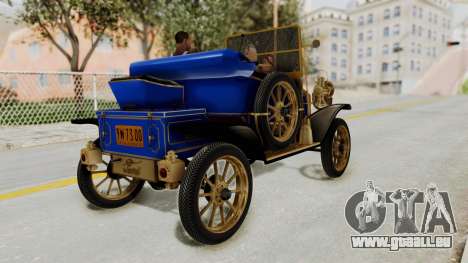 Ford T 1912 Open Roadster v2 pour GTA San Andreas