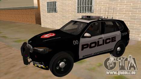 2014 BMW X5 F15 Police für GTA San Andreas
