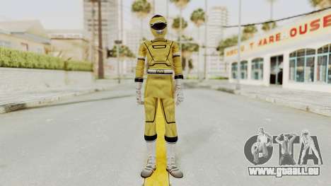 Power Rangers Turbo - Yellow für GTA San Andreas