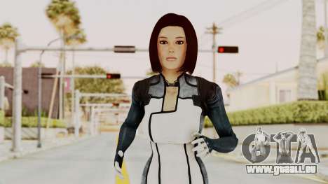 Mass Effect 3 Dr. Eva New Short Hair pour GTA San Andreas