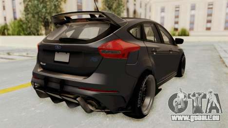 Ford Focus RS 2017 Rocket Bunny pour GTA San Andreas