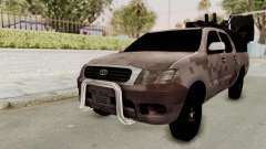 Toyota Hilux 2014 Army Libyan pour GTA San Andreas