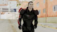 Mass Effect 2 Shepard Default N7 Armor No Helmet für GTA San Andreas