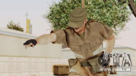 MGSV Phantom Pain CFA Soldier v2 pour GTA San Andreas