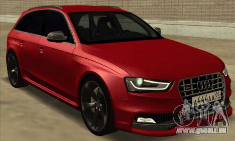 Audi S4 Avant pour GTA San Andreas