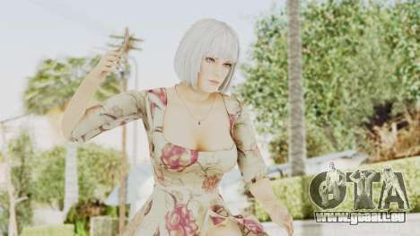 Dead Or Alive 5 LR - Christie Casual New Hair für GTA San Andreas