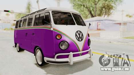 Volkswagen T1 Station Wagon De Luxe Type2 1963 für GTA San Andreas