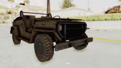 MGSV Jeep No LMG für GTA San Andreas