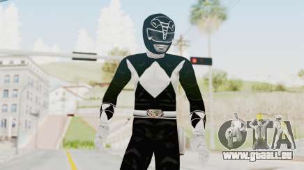 Mighty Morphin Power Rangers - Black für GTA San Andreas