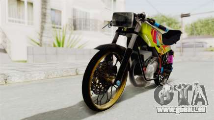 Yamaha RX King 200 CC Killing Ninja für GTA San Andreas