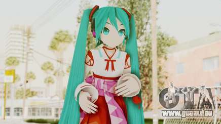 Project Diva F2nd - Hatsune Miku (Shrine Maiden) pour GTA San Andreas
