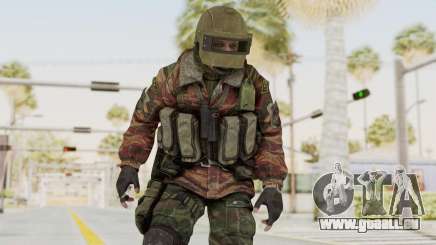 Battery Online Russian Soldier 10 v2 pour GTA San Andreas