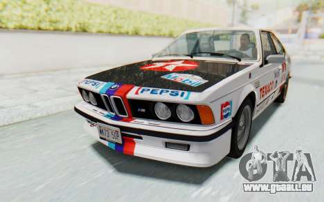 BMW M635 CSi (E24) 1984 IVF PJ2 pour GTA San Andreas