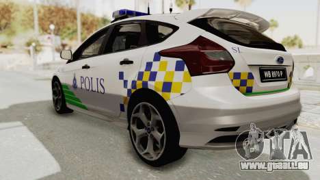 Ford Focus ST 2013 PDRM pour GTA San Andreas