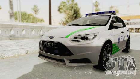 Ford Focus ST 2013 PDRM pour GTA San Andreas