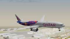 Boeing 777-300ER Qatar Airways v2 pour GTA San Andreas