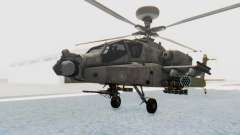 AH-64 Apache Desert für GTA San Andreas