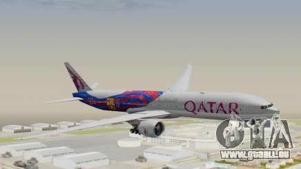 Boeing 777-300ER Qatar Airways v2 für GTA San Andreas