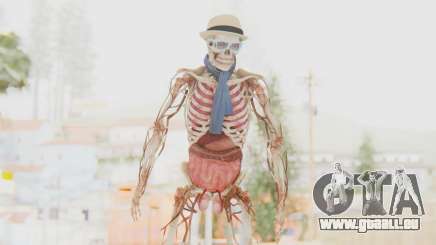 Skeleton with Hat and Glasses für GTA San Andreas