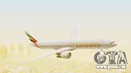 Boeing 777-300ER Emirates für GTA San Andreas