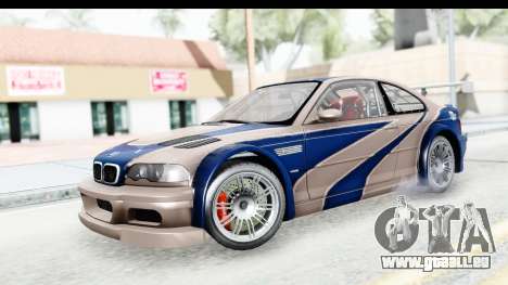 NFS Carbon - BMW M3 GTR pour GTA San Andreas
