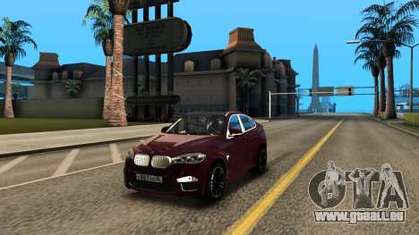 BMW X6M Bulkin Edition für GTA San Andreas