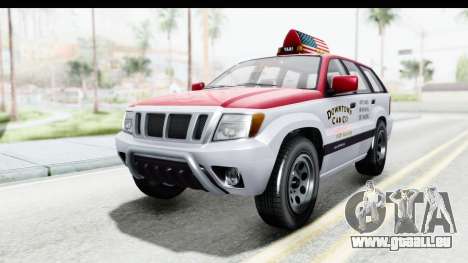 GTA 5 Canis Seminole Downtown Cab Co. Taxi für GTA San Andreas