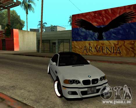 BMW M3 Armenian pour GTA San Andreas