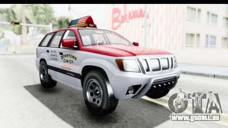 GTA 5 Canis Seminole Downtown Cab Co. Taxi pour GTA San Andreas