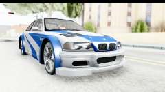 NFS: MW - BMW M3 GTR pour GTA San Andreas