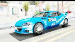 Subaru BRZ Rally für GTA San Andreas