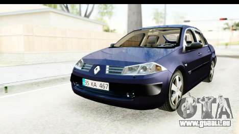 Renault Megane 2 Sedan 2003 v2 pour GTA San Andreas