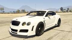 Undercover Bentley Continetal GT 1.0 pour GTA 5