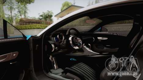 Bugatti Chiron 2017 für GTA San Andreas