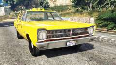Plymouth Belvedere 1965 Taxi [replace] für GTA 5