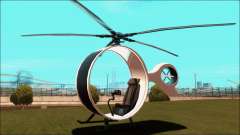 Futuristic Helicopter pour GTA San Andreas
