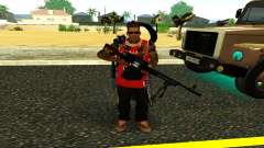 PKM Noir pour GTA San Andreas