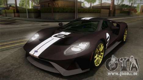 Ford GT 2017 Heritage Edition pour GTA San Andreas
