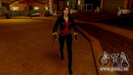 Resident Evil Revelations 2 - Claire Biker pour GTA San Andreas