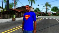 T-Shirt SuperMan für GTA San Andreas